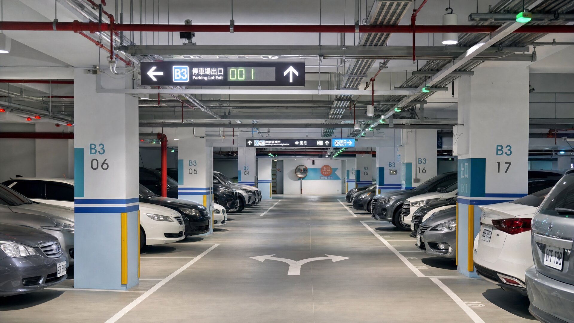 停車場與物流通道照明